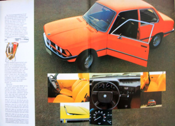 BMW 316 - 320 i Modelprogram 1976 Carbrochure (10311)